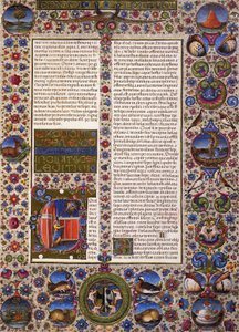 The Book of Leviticus, from Volume I of Bible of Borso d