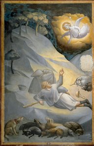 The Annunciation to the Shepherds, from the cycle of the life of the Virgin