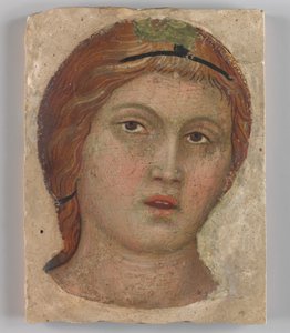 Head of an Angel in Full Face
