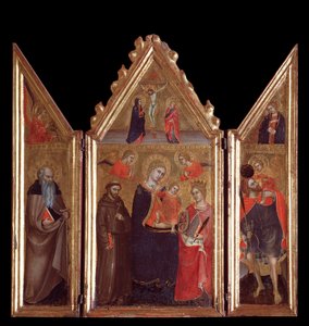 Virgin with Child and Saints by Taddeo di Bartolo