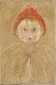 Child in a Cape by Tadeusz Makowski