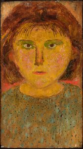 Girl with Bangs by Tadeusz Makowski