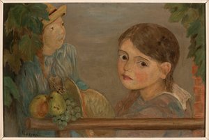 Girls with Grapes by Tadeusz Makowski