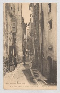 Postcard to Maria Mickiewiczówna by Tadeusz Makowski