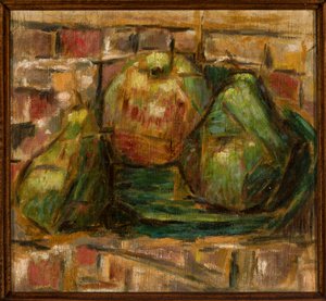 Still Life with Pears by Tadeusz Makowski