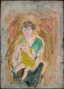 Mother with Child by Tadeusz Makowski