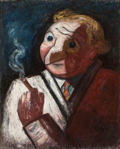 Man with a Cigar (Stéphane Manier) by Tadeusz Makowski