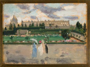 Urban Landscape (Esplanade des Invalides) by Tadeusz Makowski