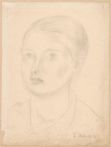 Portrait of a Young Girl by Tadeusz Makowski