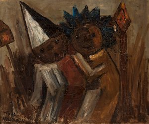 Fat Thursday (Mardi Gras) by Tadeusz Makowski