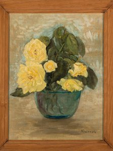 Yellow Roses by Tadeusz Makowski