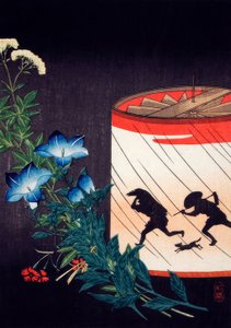 Bellflower and Lantern by Takahashi Hiroaki