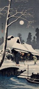 Moonlight on Snow