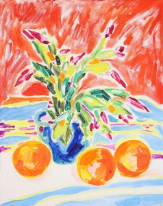 Colorful Tabletop Still Life by Tamara Jare