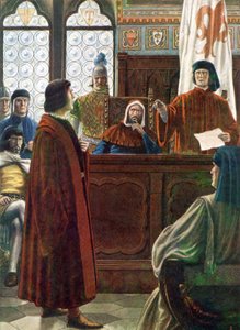 Cosimo de Medici, Grand Duke of Tuscany, Defending Against Accusation of His Enemies by Tancredi Scarpelli