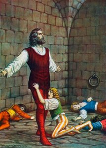 Count Ugolino della Gherardesca and His Sons Left to Starve in the Muda by Tancredi Scarpelli