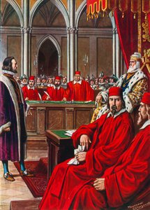 Morosini Being Tried after Handing Over Crete to the Ottomans by Tancredi Scarpelli
