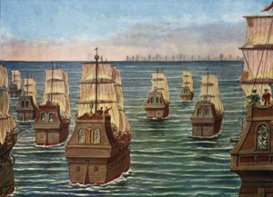 The Battle of Cannanor (March 1506) by Tancredi Scarpelli