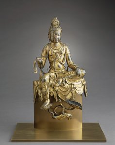Seated Bodhisattva Avalokitesvara, 8th Century by Tang Dynasty Chinese School