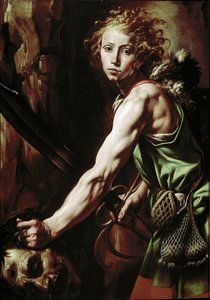 David Holding the Head of Goliath
