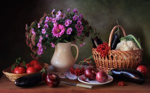 Autumn Harvest Still Life