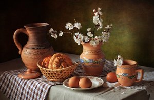 Rustic Spring Breakfast by Tatyana Skorokhod