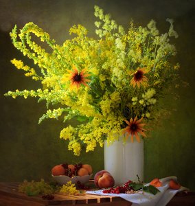 Rustic Summer Still Life by Tatyana Skorokhod