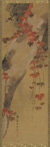 Pine Tree and Autumn Vine by Tawaraya Sōri