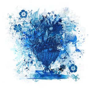 Bouquet in Blue