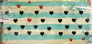 Rows of Hearts by Teis Albers