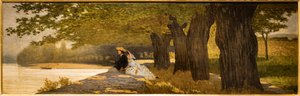Honeymoon by Telemaco Signorini