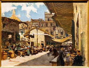 The Old Market in Florence