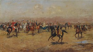 Military Parade before Emperor Franz Joseph I