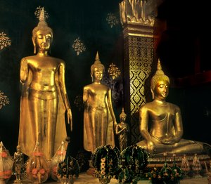 Buddhas from Sukhothai period by Thai School