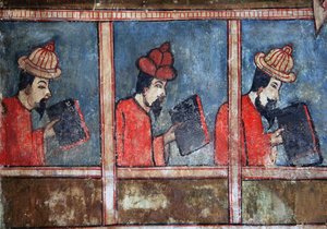 (detail) Chinese Merchants (mural)