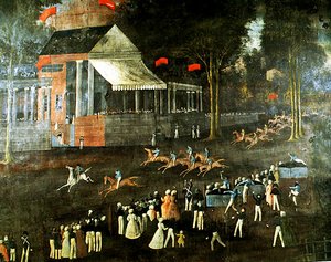 Horse race by Thai School