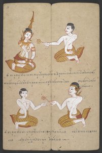 Lucky and unlucky combinations of couples, from Phrommachat by Thai School