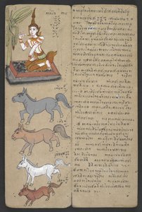 Animals from the Zodiac, from Phrommachat by Thai School