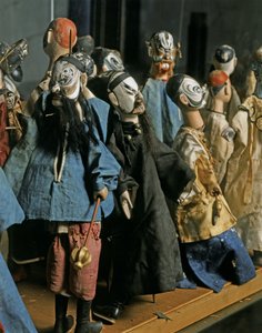 Thai Art: Marionettes of the Ramayana Characters. Bangkok Style