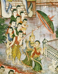 Wiharn Laikarn, episode from Jataka Sang Thong