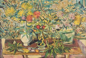 Autumn Chrysanthemums by Theo Garman