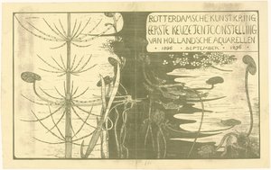 Catalog Cover with Water Plants by Theo van Hoytema