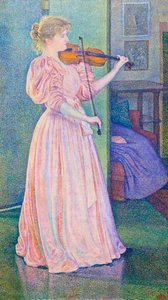 Portrait of the Violinist Irma Sethe