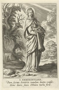 Saint Emerentiana of Rome (Female Saints)