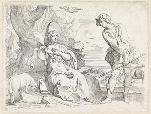 Shepherd and Shepherdess by Theodoor van Thulden