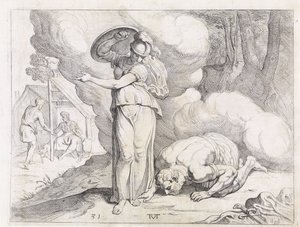 Minerva Shows Ithaca to Odysseus (series title: The Works of Odysseus)