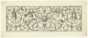 Herons with Garland (series title: Friezes with Birds and Stylized Foliage) by Theodor Bang
