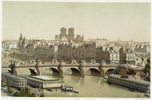 Île de la Cité and the Pont Neuf in Paris
