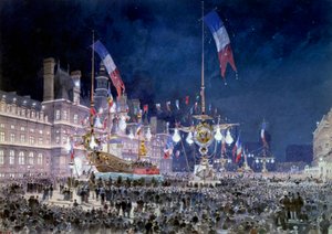 Reception at the Paris City Hall of the Russian Wing
