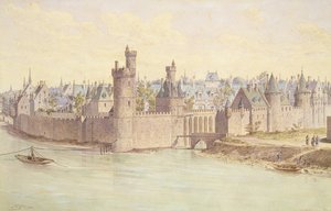 The Tour de Nesles by Theodor Josef Hubert Hoffbauer